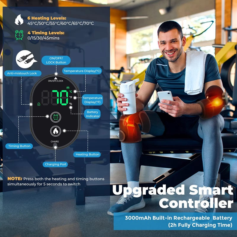 Skanto | 3-i-1 Knevarmer med Smart Temperaturkontroll