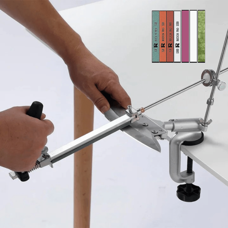 Skanto | EdgeRestore – 7-steinsystem for presise, barberknivskarpe blader