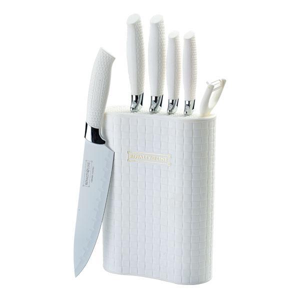 Knivsett fra Royalty Line (5 deler + skreller) | Skanto