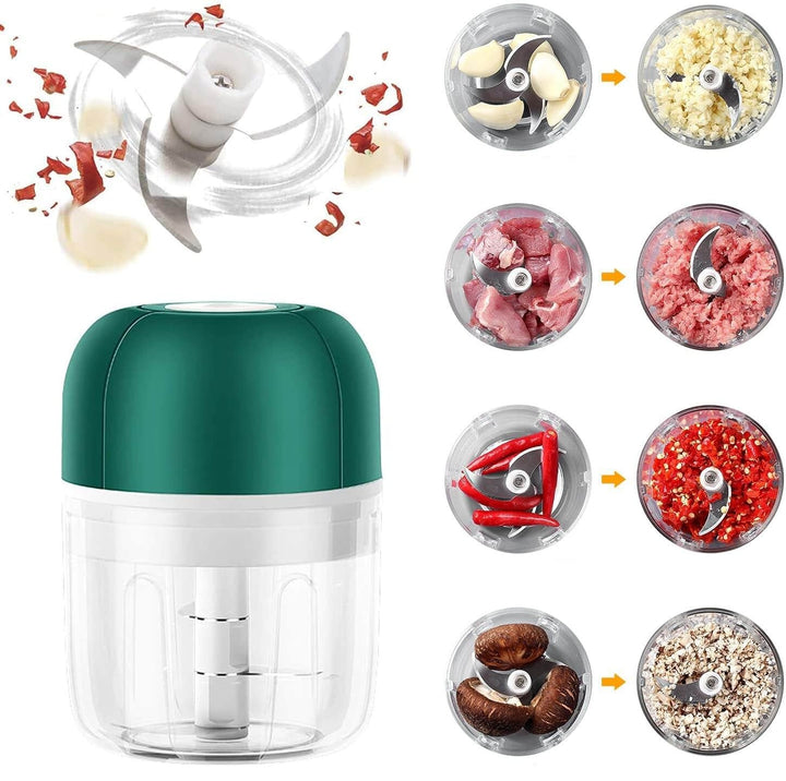 Skanto | ChopEase Elektrisk Hvitløkspresse – USB Oppladbar – Kompakt & Kraftig – 250ml