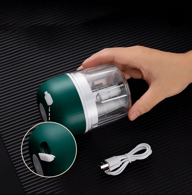 Elektrische Knoblauchpresse ChopEase – USB-aufladbar – Kompakt & Leistungsstark – 250 ml