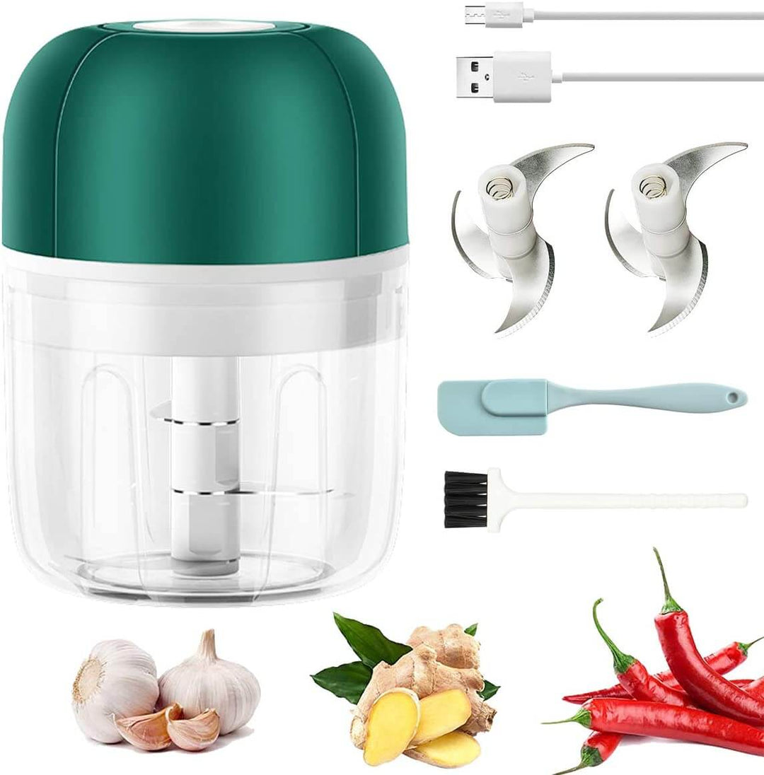 Elektrische Knoblauchpresse ChopEase – USB-aufladbar – Kompakt & Leistungsstark – 250 ml