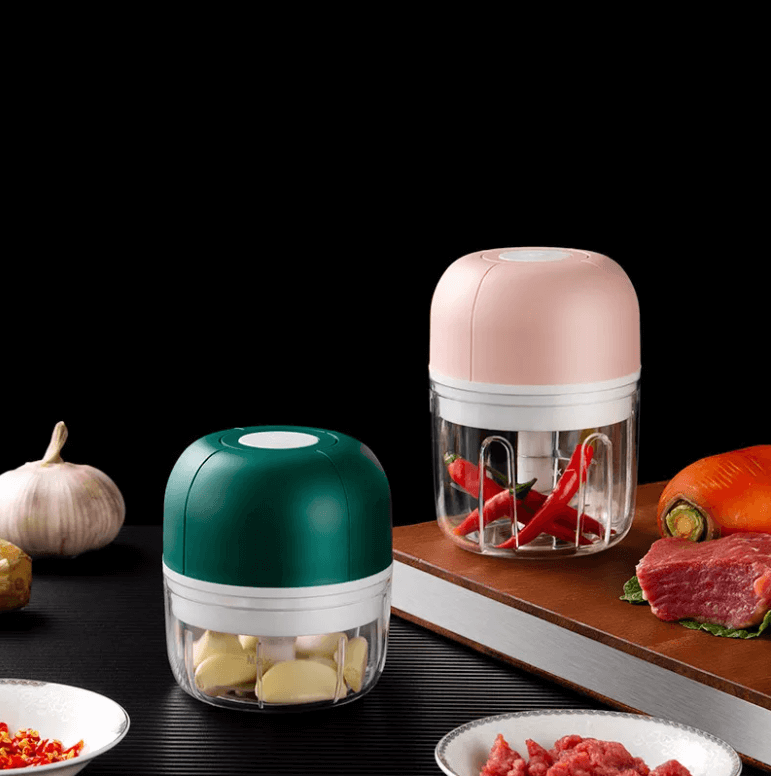ChopEase Elektrisk Hvitløkspresse – USB-oppladbar – Kompakt & Kraftig – 250ml | Skanto