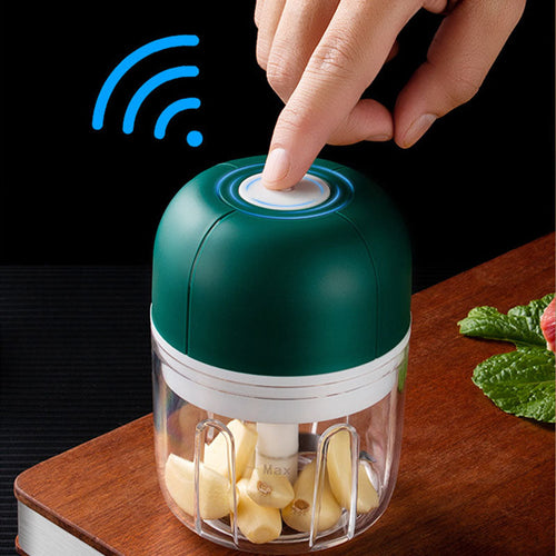 Elektrische Knoblauchpresse ChopEase – USB-aufladbar – Kompakt & Leistungsstark – 250 ml