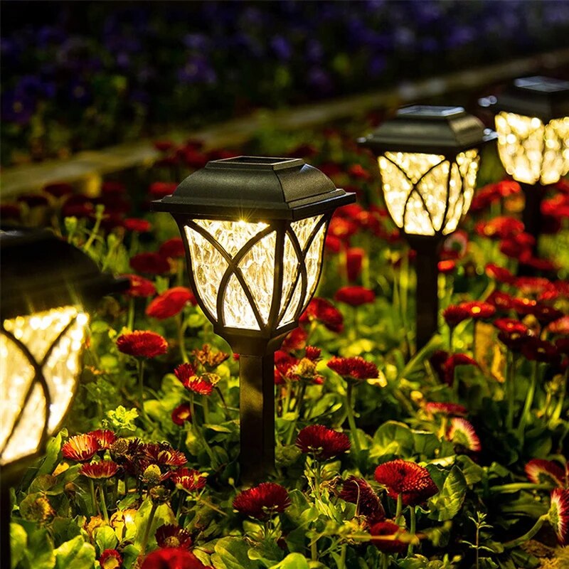 LED Solcelle Hagebelysning – Dekorative Solkraftdrevne Plenlys for Utendørs Stier | Skanto