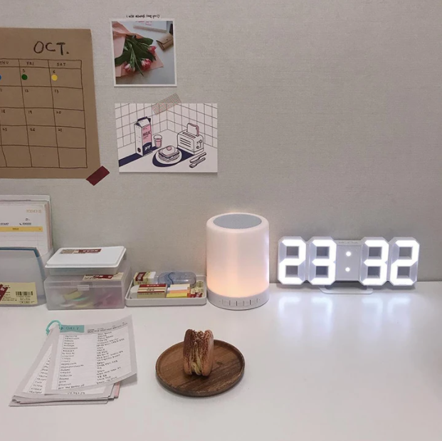 Skanto | Intelligent 3D Digital Vekkerklokke