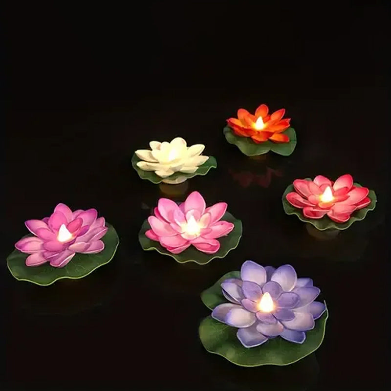Skanto | Lotus Formet Solfontene Ponds Dekorativ