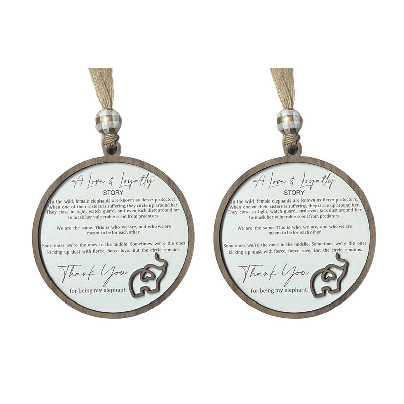 Skanto | Vennskaps Elefant Ornament