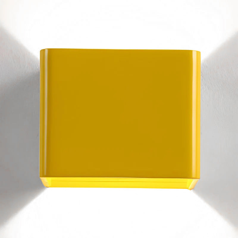 Skanto | Laurion – Moderne Kube Vegglampe | LED Ambientelys for Stue & Soverom