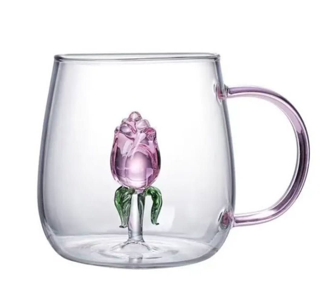 Skanto | La Vie En Rose | Champagne Glass - Håndlaget