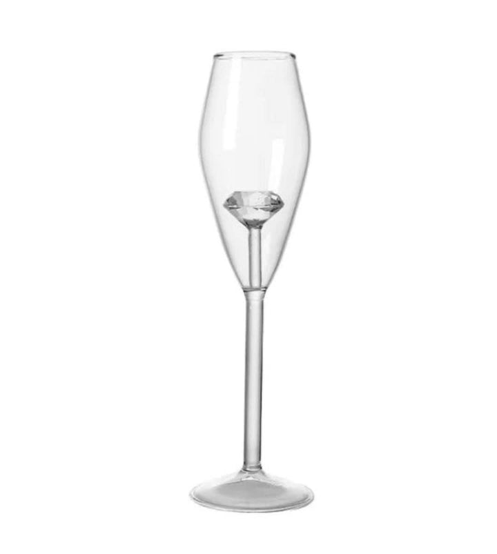 Skanto | La Vie En Rose | Champagne Glass - Håndlaget