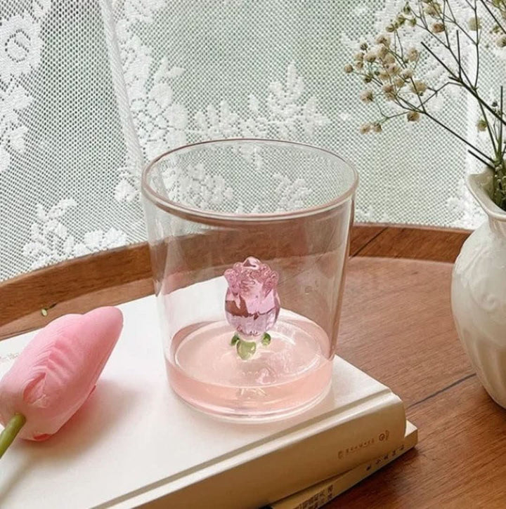 Skanto | La Vie En Rose | Champagne Glass - Håndlaget
