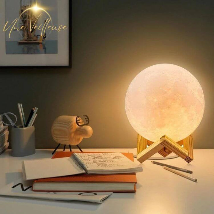 Skanto | Design Nattbord Lampe - LunarLight™ Måne Lampe