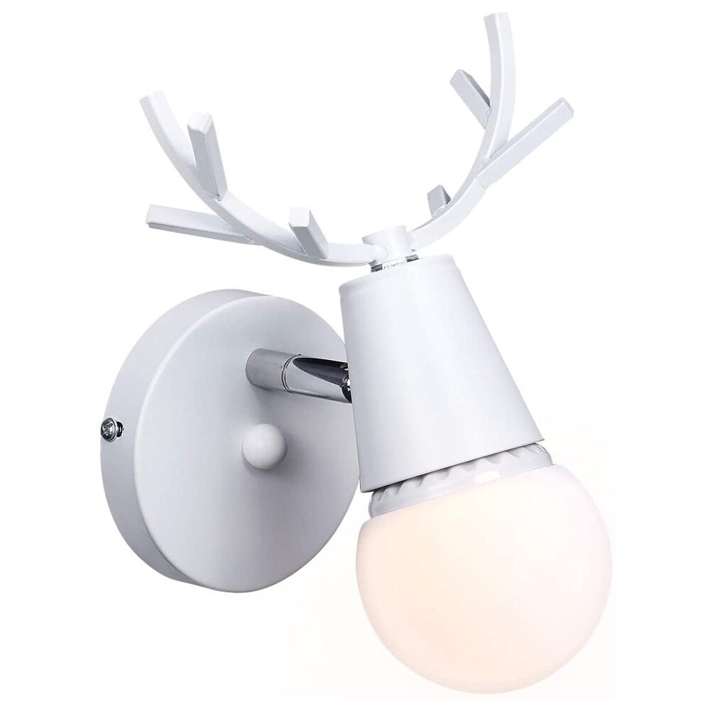 Deer Antler Vegglampe i Nordisk Stil Design | Skanto