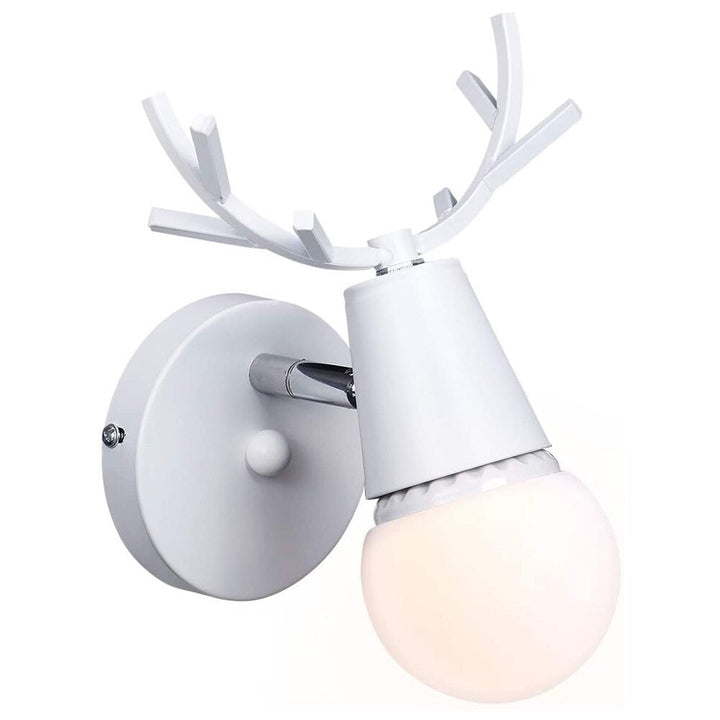 Deer Antler Vegglampe i Nordisk Stil Design | Skanto