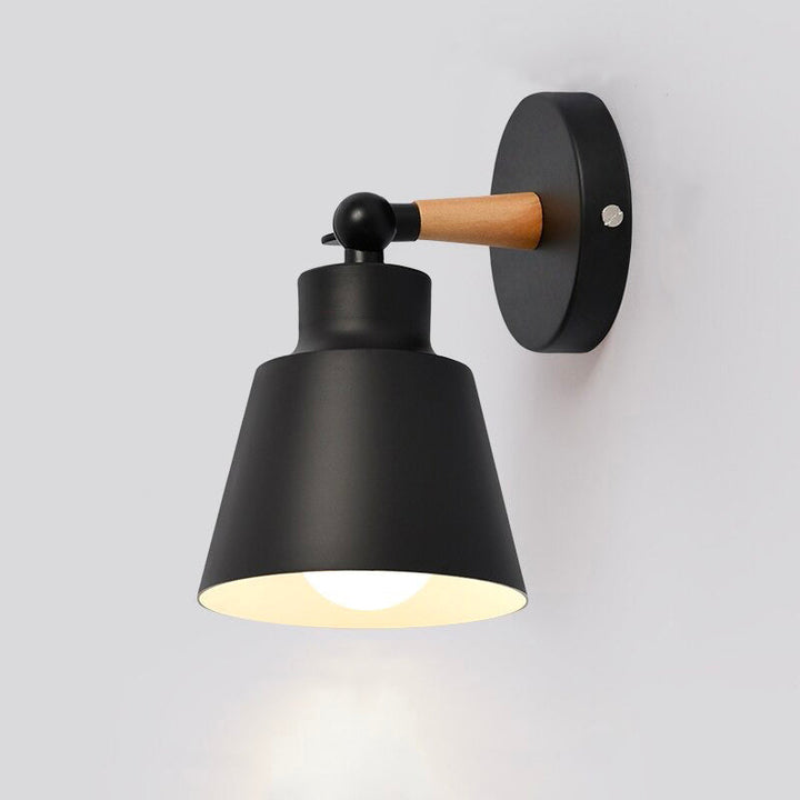 Skandinavisk Metall Vegg Nattlampe med Berøringskontroll | Skanto