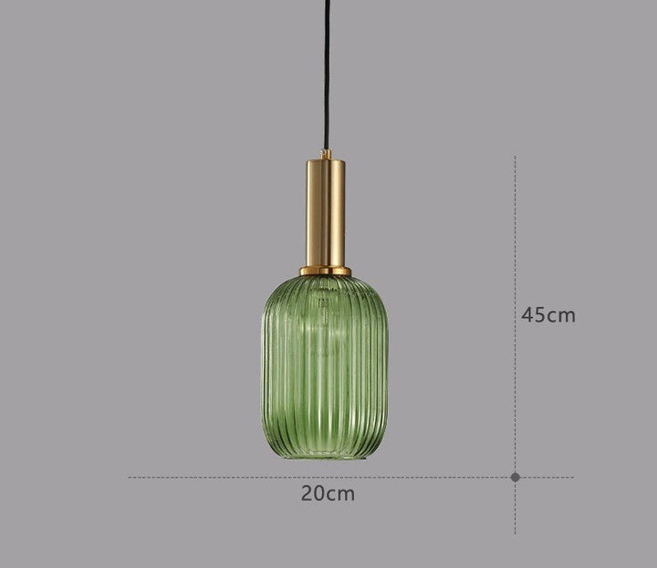 Skanto | Retro Glass Pendant Lamp - ColorVibe