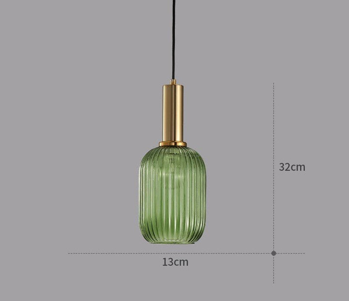 Skanto | Retro Glass Pendant Lamp - ColorVibe
