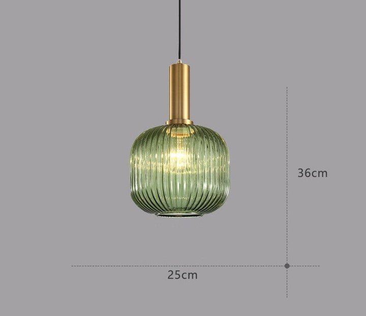 Skanto | Retro Glass Pendant Lamp - ColorVibe