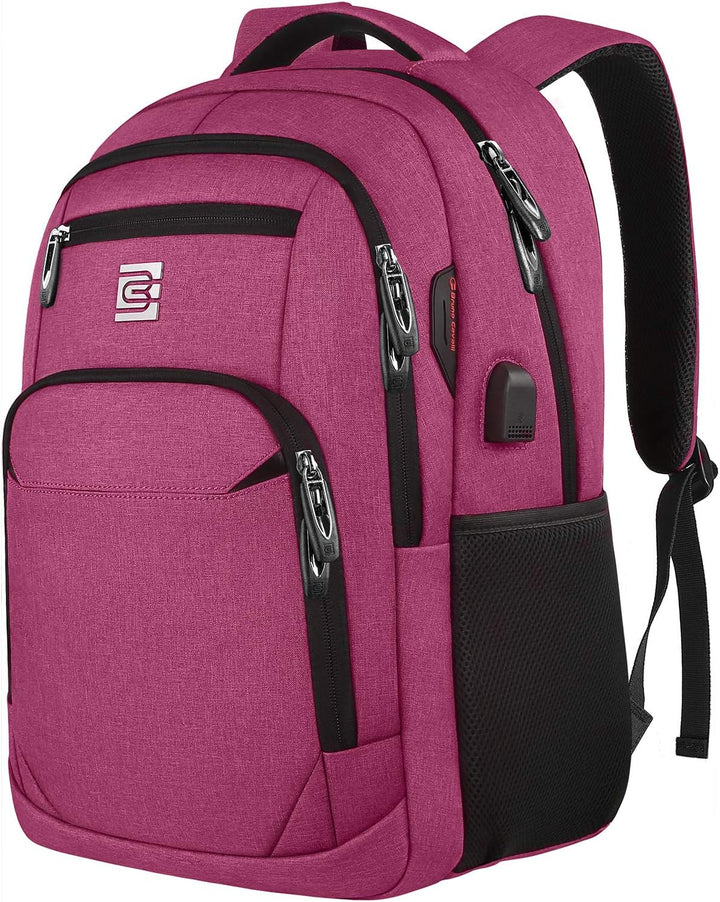 Slim anti-tyveri laptop ryggsekk med USB-ladeport | Skanto