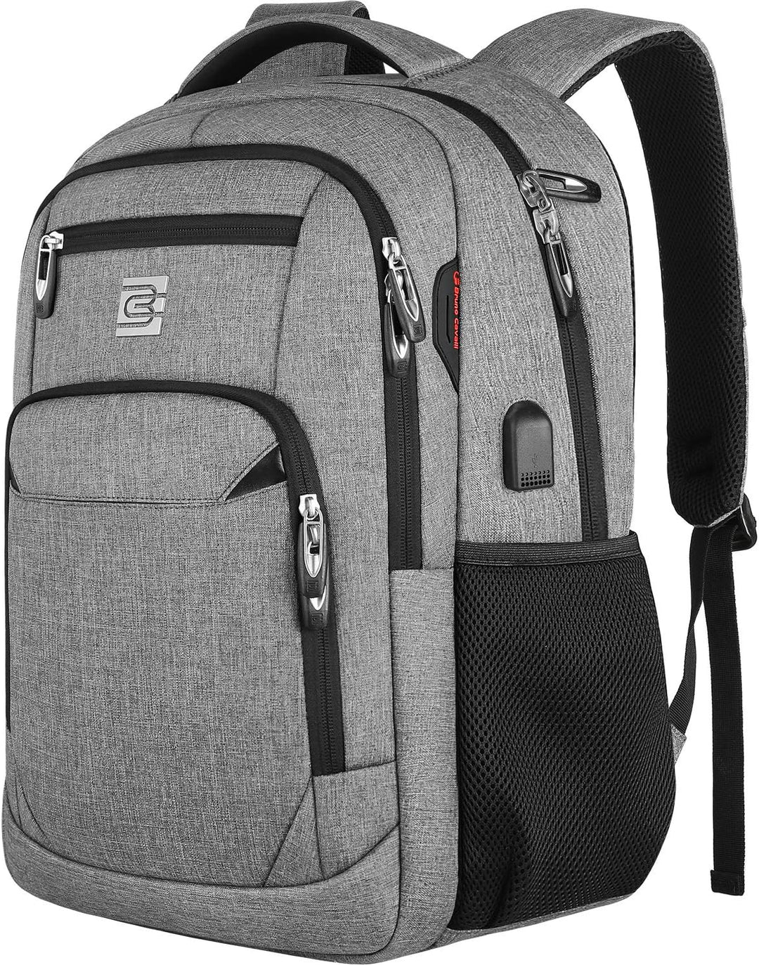Slim anti-tyveri laptop ryggsekk med USB-ladeport | Skanto