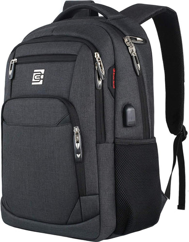 Slim anti-tyveri laptop ryggsekk med USB-ladeport | Skanto