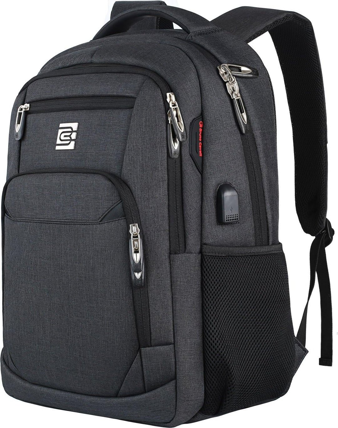 Slim anti-tyveri laptop ryggsekk med USB-ladeport | Skanto