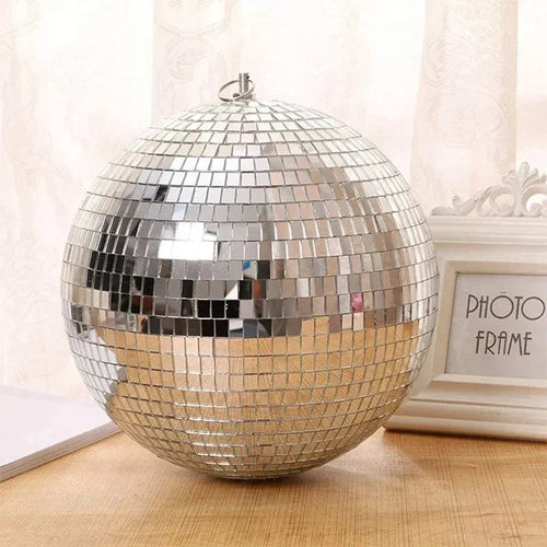 Stor Glitrende Disco Fest Ball Glass Moderne Dekor | Skanto
