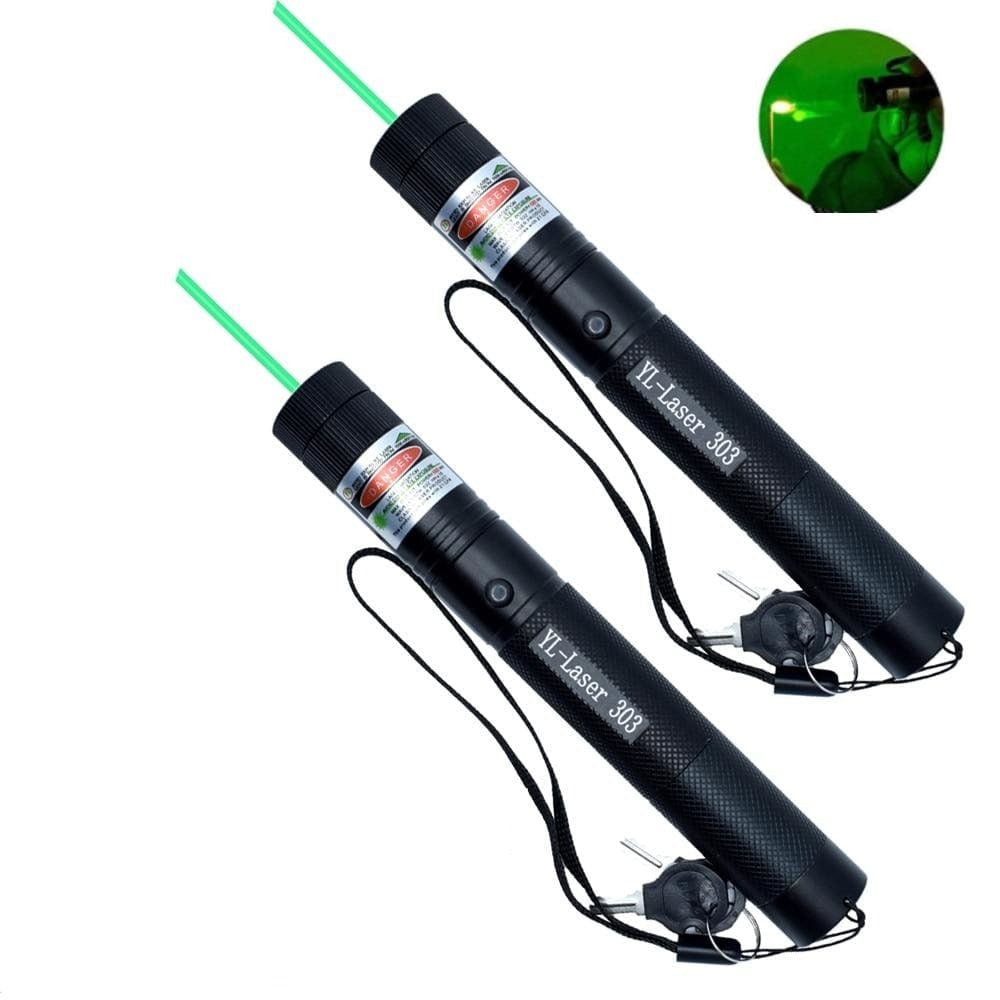 Høyytelses Laserpointer 303 | Kraftig Grønn Stråle for Langdistanse | Skanto