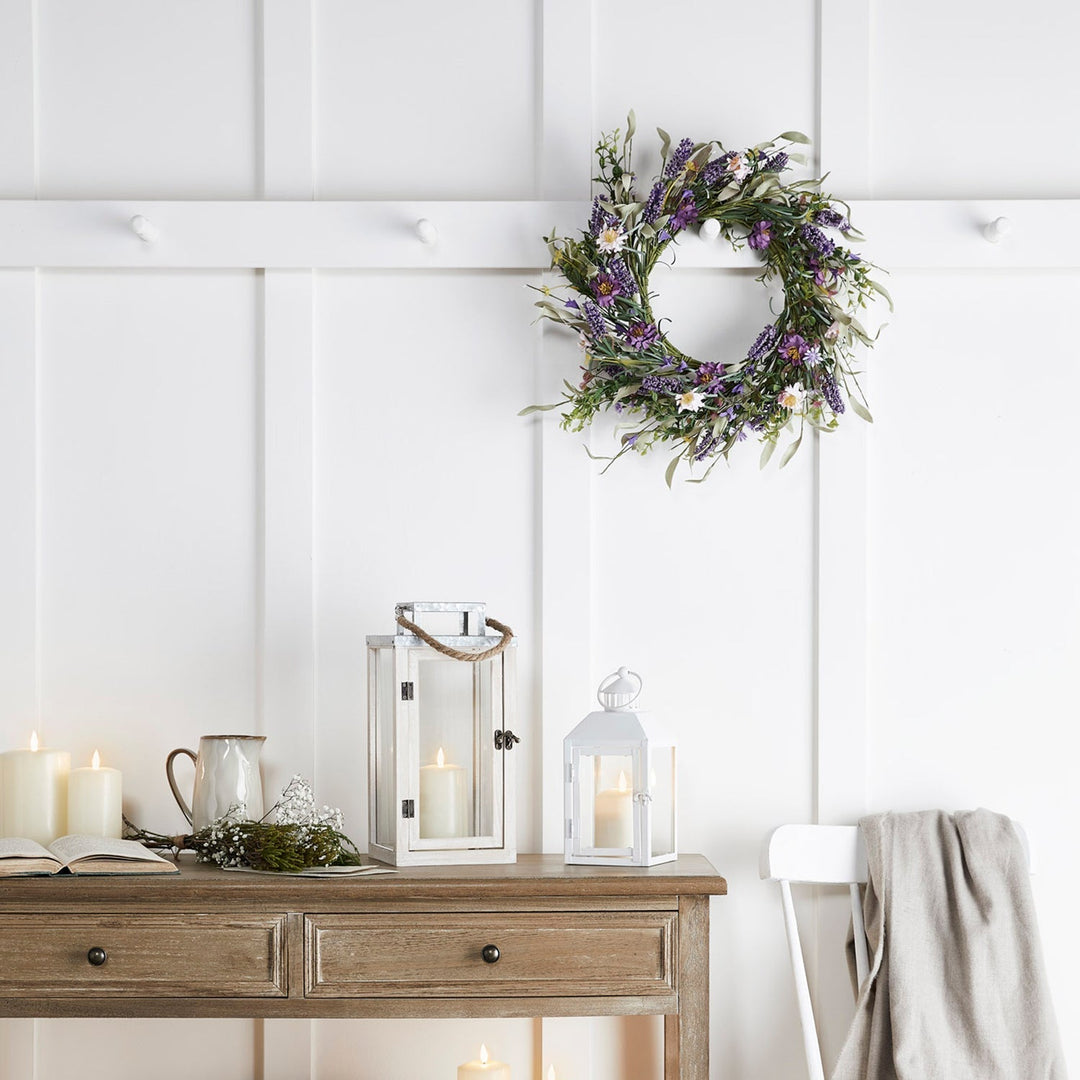Skanto | Julekrans Kunstig Lavendel Blomsterdekorasjon