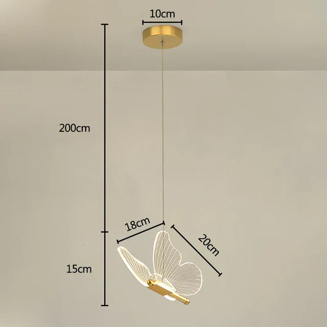 Skanto | LED Sommerfugl Pendellamper - ButterLuxe