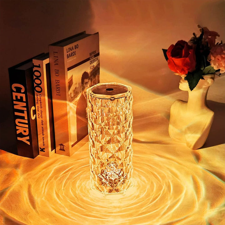 Skanto | LED Krystall Bordlampe