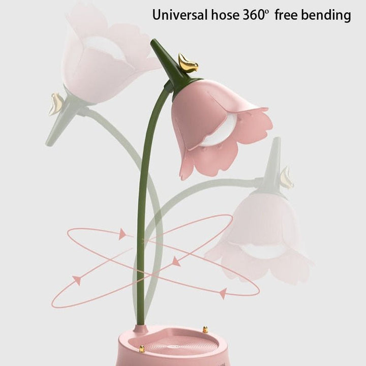 Skanto | LED bord blomsterlampe stilfull fargerik lampe