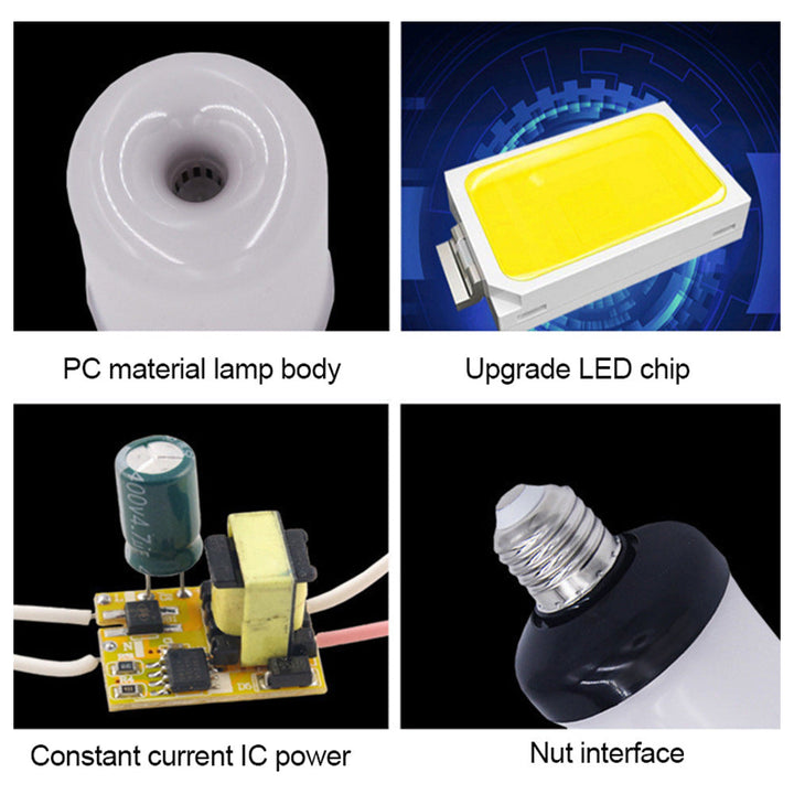 Skanto | LED-Flammenlampe | 4 Feuermodi mit Flammeneffekt | Warmweiß