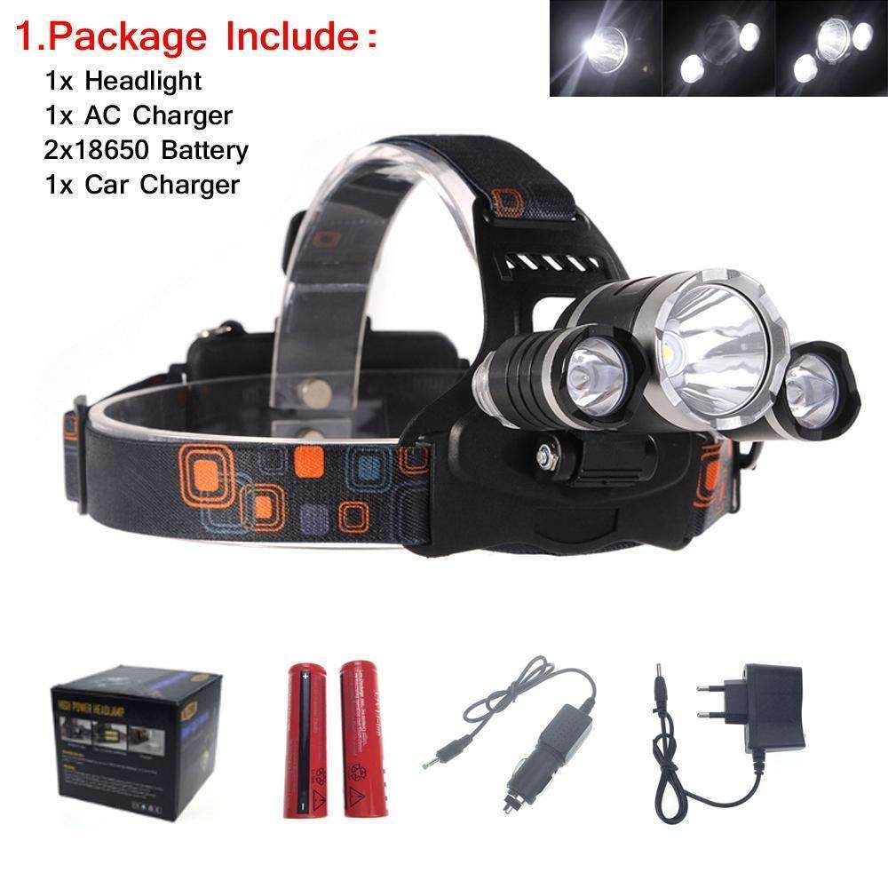 Skanto | Linterna frontal 13000LM LED Hodelykt