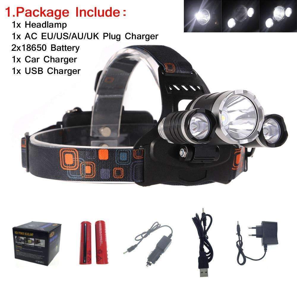 Skanto | Linterna frontal 13000LM LED Hodelykt