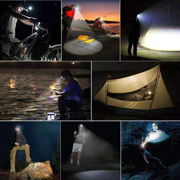 Skanto | Linterna frontal 13000LM LED Hodelykt