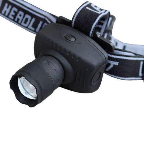 Skanto | Mini LED Zoombar Hodelykt - Zoombar Hodelykt Lys Sykkel Lampe For Camping