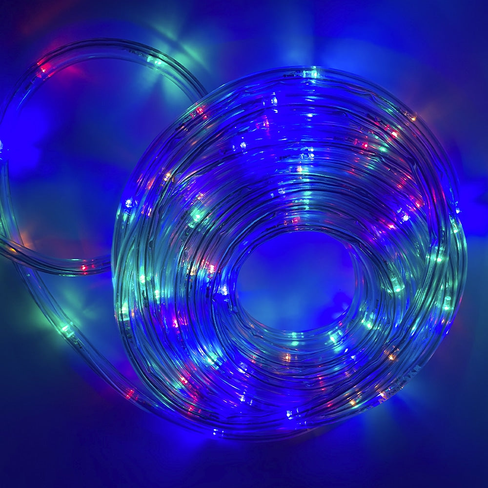 LED Lysstrimmel 10 Meter - multicolor - 8 Funksjoner | Skanto