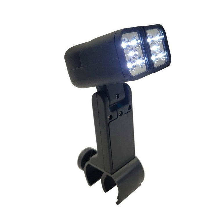 LED Bærbar BBQ Grill Lys Lampe med Håndtak Festeklips | Skanto