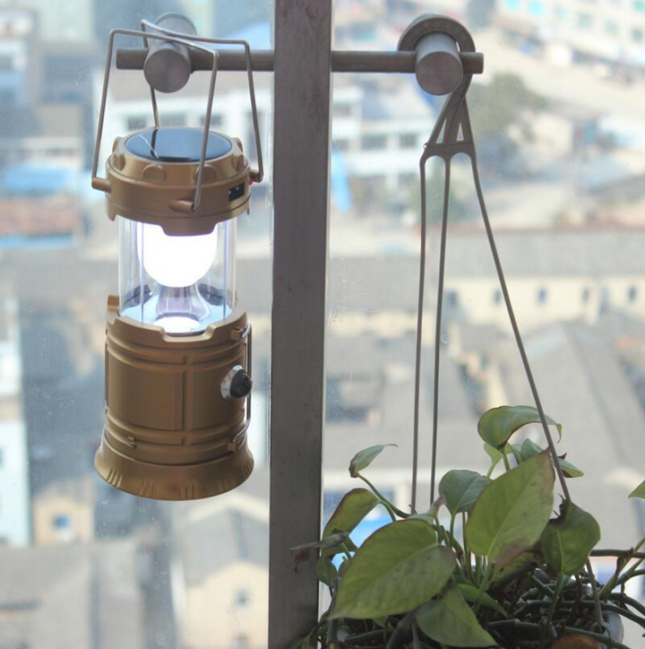 Skanto | 3-i-1 LED Sol Campinglampe