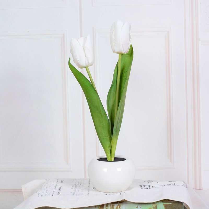 Skanto | Dekorativ LED Tulipan Bordlampe – Florima