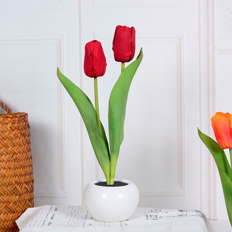 Skanto | Dekorativ LED Tulipan Bordlampe – Florima