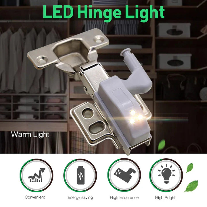 LED Under Cabinet Light Universell Kjøkkenkabinett Sensor Nattlampe | Skanto