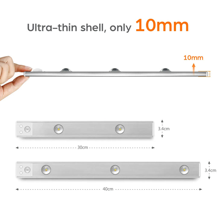 LED Under Cabinet Spot Light Rechargeable Magnet Night Light | Skanto