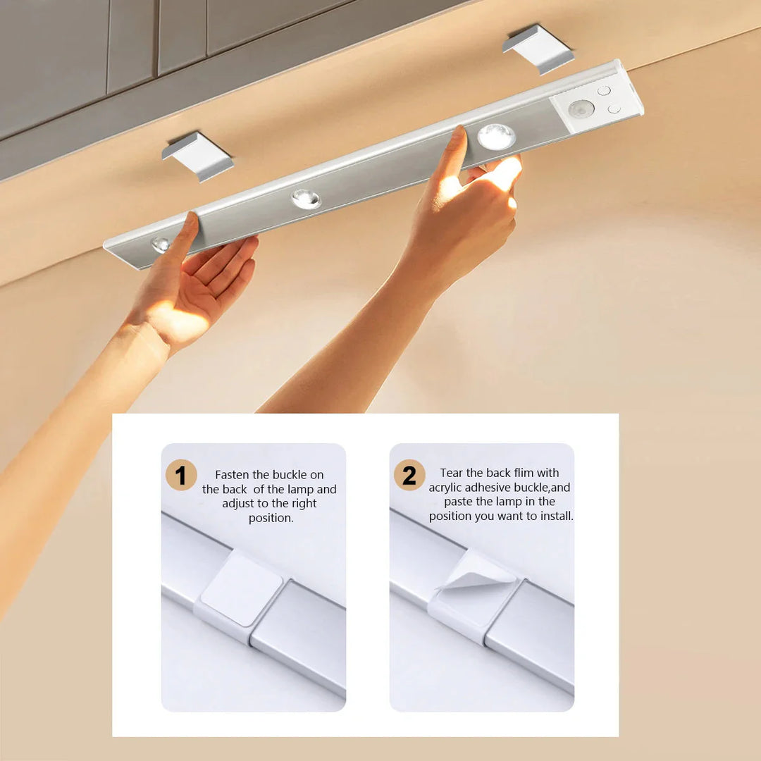 LED Under Cabinet Spot Light Rechargeable Magnet Night Light | Skanto
