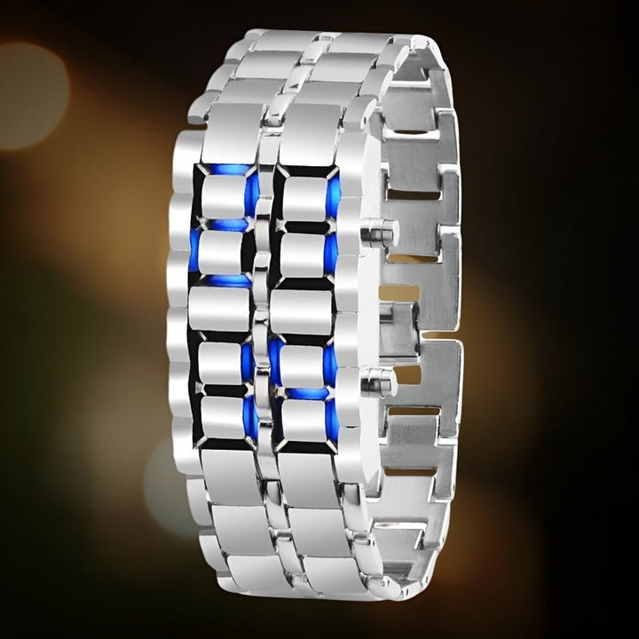 Lava Watch - Trendy LED Armbåndsur med Unik Design Skanto