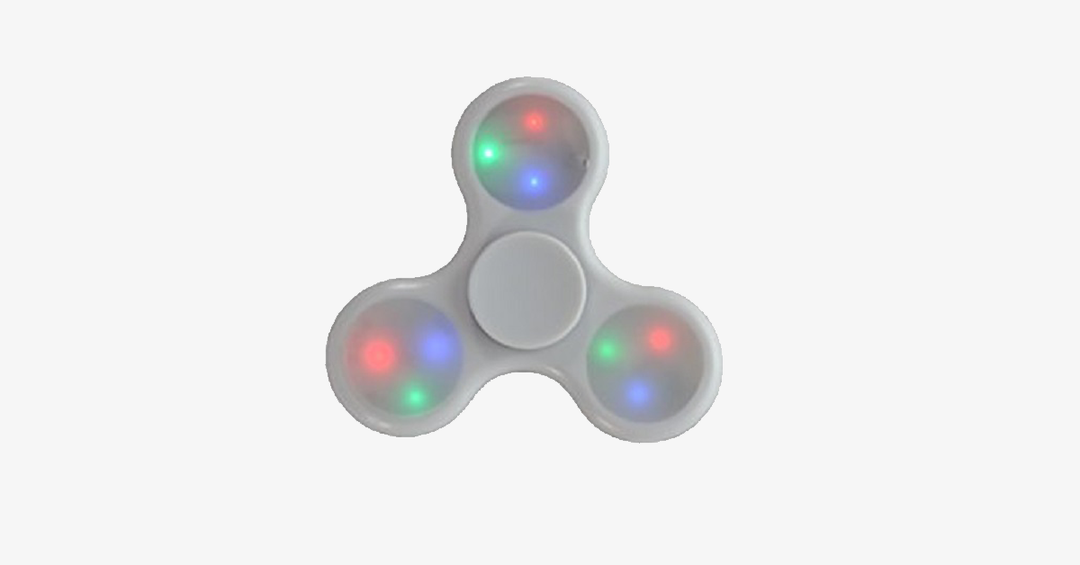 Skanto | Fidget Spinner med LED – La oss spinne!