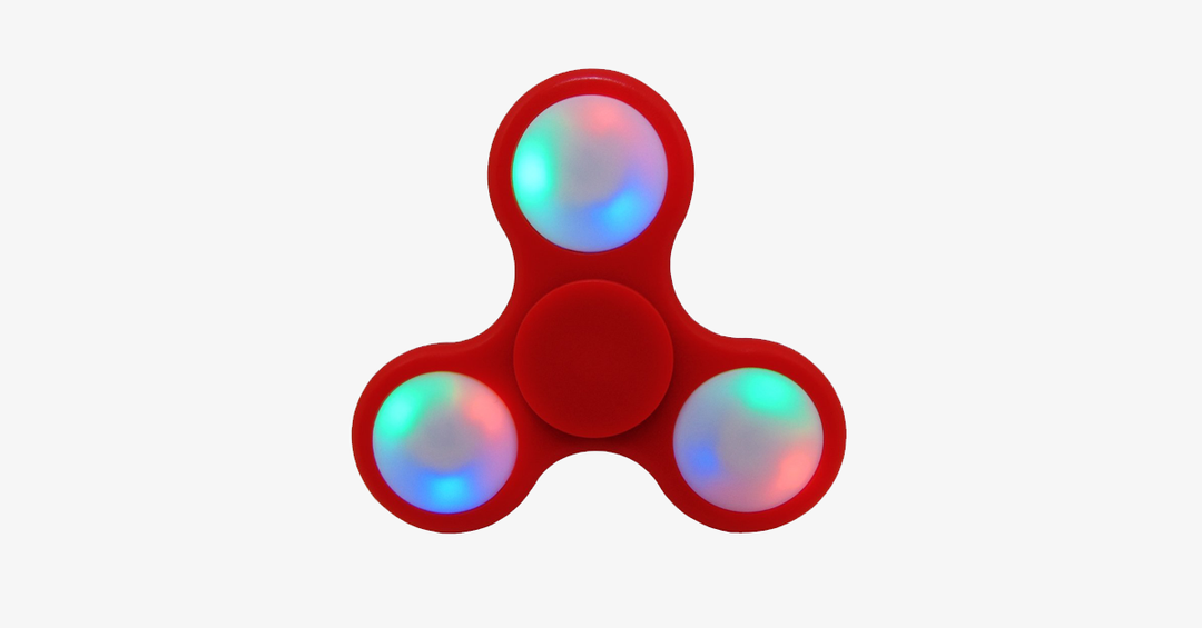 Skanto | Fidget Spinner med LED – La oss spinne!