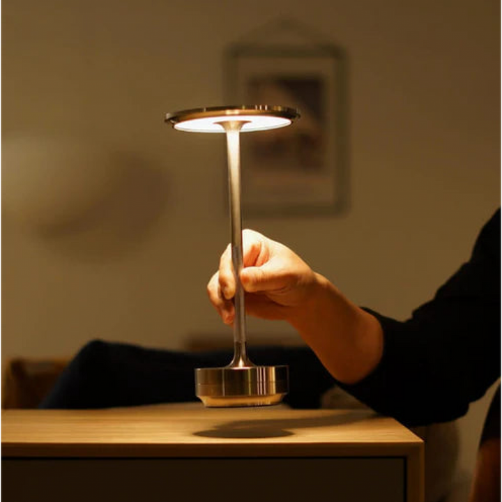 ClarityGlow Luxury Edition | Trådlamp LED Bordlampe | Skanto